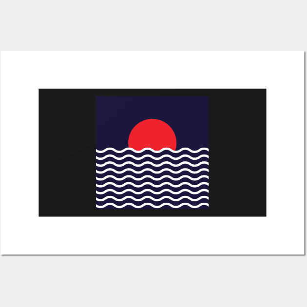 Dark Sea Wall Art by RedGraph